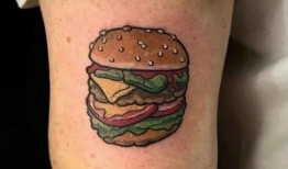 吃瓜网红纹身图案大全,吃瓜群众的最爱